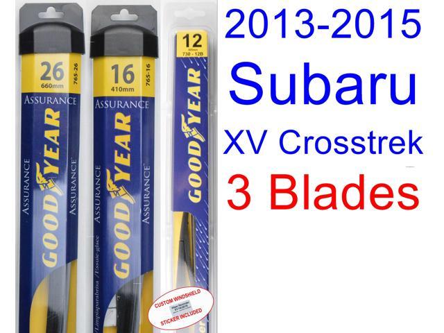 2013 Subaru Xv Crosstrek Wiper Blades Sizes