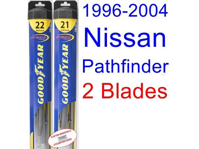 What size wiper blades for 2001 nissan pathfinder #7