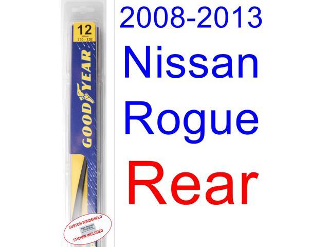 2010 Nissan rogue rear wiper blade size #6