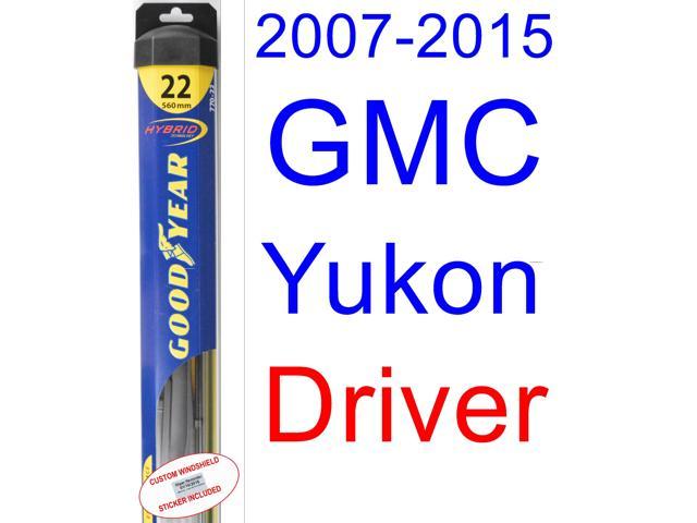 2007 Gmc yukon rear wiper blade #5