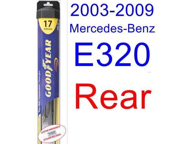 Replace wiper blade mercedes e320 #3