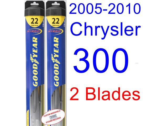 2007 Chrysler 300 wiper blades #3