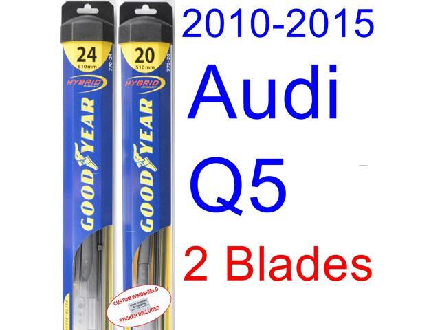 2010 2015 Audi Q5 Replacement Wiper Blade Set Kit Set Of