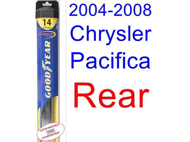 2007 Chrysler pacifica wiper blades #3