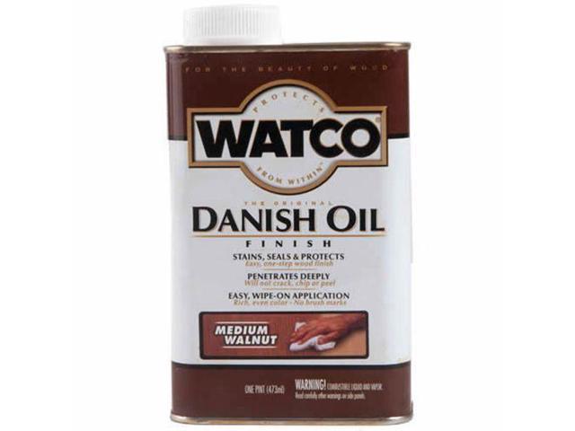 Watco Danish Oil, Medium Walnut, Quart - Newegg.com