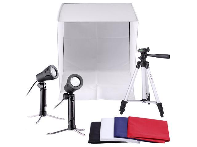 Neewer Table Top Square Photography Studio Tent Lighting Kit: 16x16 ...