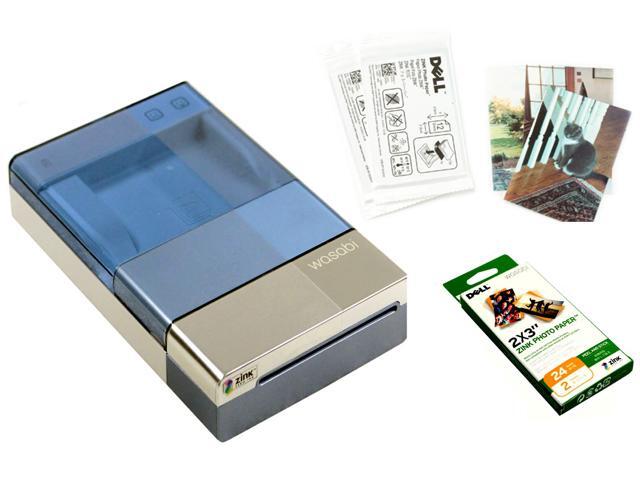 Dell Wasabi PZ310 Ultramobile Photo Printer Blue With Genuine Dell Wasabi 2 Dell Wasabi PZ310 Ultramobile Photo Printer Blue With Genuine Dell Wasabi 2 ~ Wasbak Zink_174951