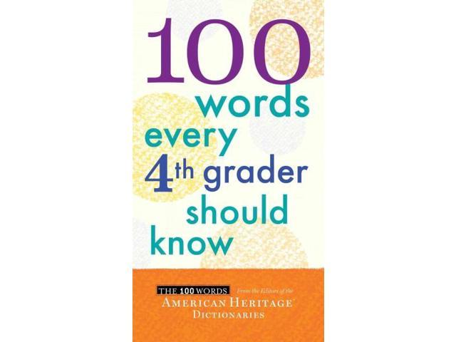 100-words-every-4th-grader-should-know-100-words-newegg