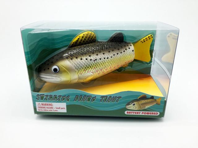 battery operated swimming fish