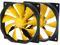 XIGMATEK XOF-F1256 120mm FCB (Fluid Circulative Bearing) Cooling System 120mm Golden Yellow Case Fan