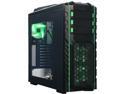 DIYPC Skyline-06-WG ATX Full Tower Gaming Computer Case Chassis and USB 3.0 (Green LED Fan)