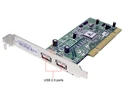  IOGEAR IOGEAR 2-Port USB 2.0 PCI adapter card Model GIC220U