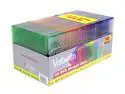  VERBATIM Verbatim 94178 CD/ DVD Color Slim Cases 50pk