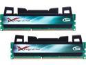 Team Xtreem Dark Series 8GB (2 x 4GB) 240-Pin DDR3 SDRAM DDR3 1600 (PC3 12800) Desktop Memory Model TXD38192M1600HC9DC-D 