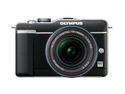 OLYMPUS E-PL1 (262856) Black 12.3 MP Interchangeable Lens Live View Digital Camera w/ M.ZUIKO DIGITAL 14-42mm f/3.5-5