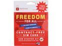 Red Pocket Standard & Micro All-In-One SIM Card Preloaded with $59.99 Unlimited Plan - 3 GB Web Data