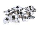 $142.99 - Bavaria EDELSTAHL 12-Piece Bidermayer Cookware Set Stainless steel