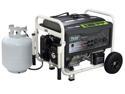 Pulsar PG10000B 10000 Watt Dual Fuel (Hybrid) Portable Generator (Black)