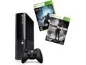 Microsoft Xbox 360 Slim E Holiday Value Bundle 250GB Black Console & 2 Games