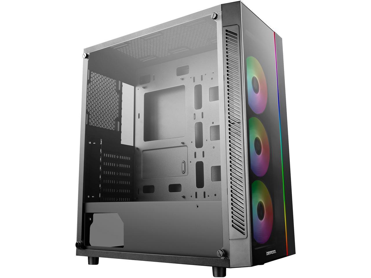 DEEPCOOL MATREXX 55 ADD RGB 3F ATX Mid Tower Case 3x120mm ADD RGB Fans