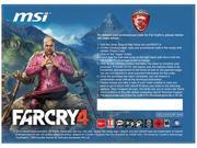 MSI Gift FarCry 4 Limited Edition Digital Download Code