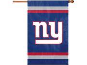 The Party Animal NFL Indoor Outdoor 2 Sided Banner Flag New York Giants