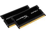 HyperX Impact 16GB 2 x 8G 204 Pin DDR3 SO DIMM DDR3L 2133 PC3L 17000 Laptop Memory Kit Model HX321LS11IB2K2 16