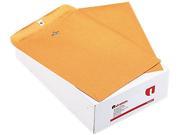 Universal 42907 Kraft Clasp Envelope Side Seam 32lb 9 1 2 x 12 1 2 Light Brown 100 box