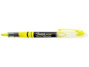 Sanford Ink Corporation SAN1754463 Liquid Highlighter Micro Chisel Point Fluorescent Yellow