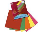 Pacon 101049 Array Colored Bond Paper 20lb Letter Assorted 100 Sheets Pack