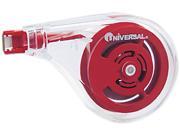 Universal 75610 Sideways Application Correction Tape 1 5 x 393 White 6 Pack