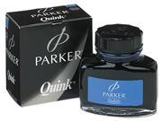 Parker Quink Ink Bottle 2 Oz Washable Blue Ink Refill