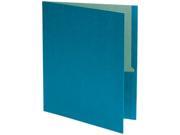 Tops Pendaflex 78502 Recycled Paper Twin Pocket Portfolio Blue