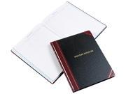 Visitor Register Book Black red Hardcover 150 Pages 10 7 8 X 14 1 8