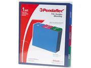 Tops Pendaflex 40144 Top Tab File Guides Monthly 1 3 Tab Polypropylene Letter 12 Set