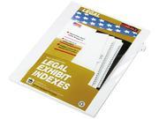 Kleer Fax 81115 80000 Series Legal Index Dividers Side Tab Printed 5 25 Pack