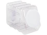 Pacon 27660 Interlocking Storage Container with Clear Plastic Lid