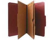 Classification Folder Two Pocket 2 5 Cut Legal 10 BX Red
