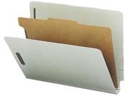 End Tab Classificatn Folders 1 Divider Letter 10 BX GY Green