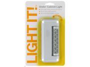 Fulcrum Silver 6 LED Under Cabinet Tap Light