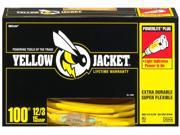 Coleman Cable 02885 100 12 3 Yellow Jacket® Extension Cord