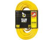 Coleman Cable 02888 100 14 3 Yellow Jacket® Extension Cord