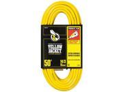 Coleman Cable 02887 50 14 3 Yellow Jacket® Extension Cord