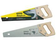 Stanley Hand Tools 15-335 20" 9 Tpi Sharptoothâ„¢ Hand Saw
