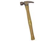 Dalluge Tools 7170 14 Oz 15 Straight Hickory Handle Lite Titanium Hammer