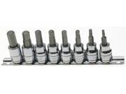 8 Piece 3/8" Metric Sockets