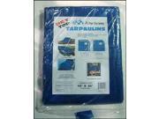 Dry Top Tarpaulins 02640 26 X 40 Blue Polyethylene Tarpaulin