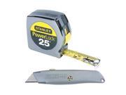Stanley Hand Tools 90 082 25 PowerLock® Tape Utility Knife Pack