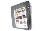 Dry Top Tarpaulins 23060 30 X 60 Silver Brown Super Heavy Duty Polyethylene Tarp