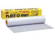 Warps PM 50 W 30 X 50 Opaque White Plast O Mat® Ribbed Flooring Runner Roll